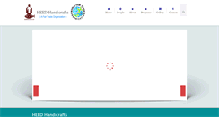 Desktop Screenshot of heedhandicrafts.org